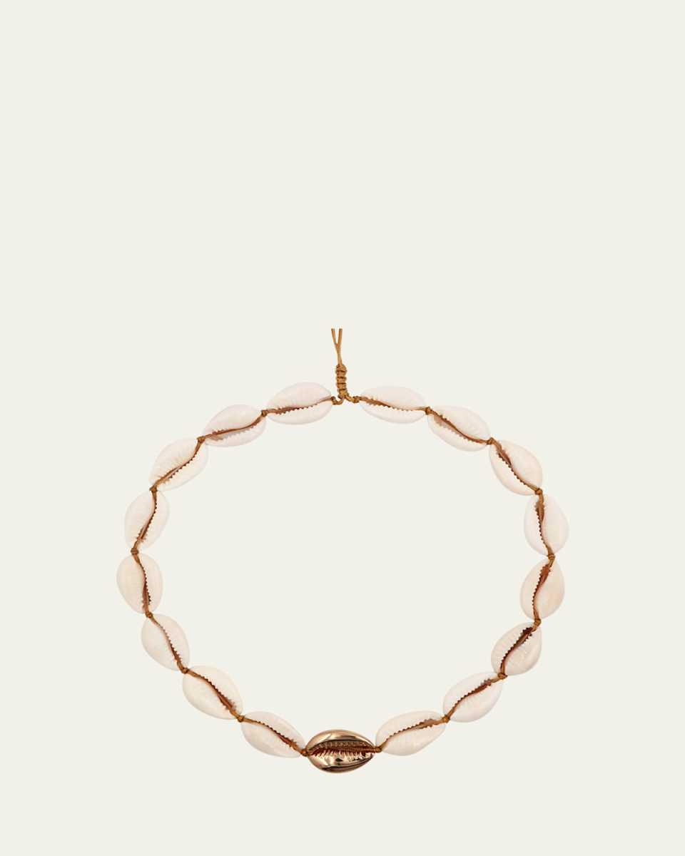 Concha Natural Large Puka Necklace